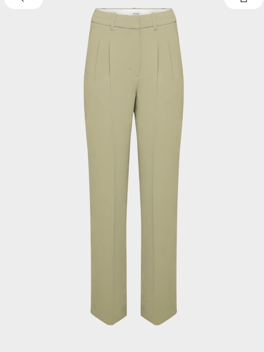 Aritzia Effortless Pants Sundried Olive Size 6 Short Length